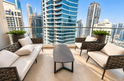 Apartment - 2 - 3 for rent in Trident Grand Residence - Dubai Marina - Dubai
