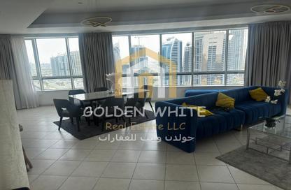 Apartment - 4 Bedrooms - 4 Bathrooms for rent in Horizon Tower - Dubai Marina - Dubai