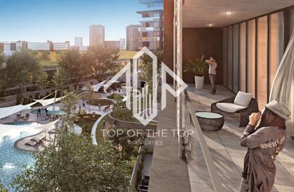 Apartment - 1 Bedroom - 1 Bathroom for rent in The Gate - Masdar City - Abu Dhabi