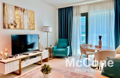 Apartment - 1 - 2 for rent in Seven Palm - Palm Jumeirah - Dubai