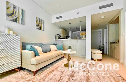 Apartment - 1 - 2 for rent in Seven Palm - Palm Jumeirah - Dubai