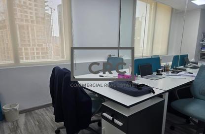 Office Space - Studio - 1 Bathroom for rent in The Prism - Business Bay - Dubai