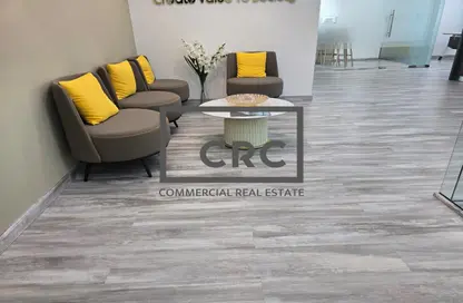 Office Space - Studio - 1 Bathroom for rent in The Prism - Business Bay - Dubai