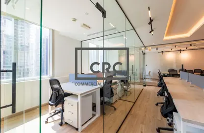 Office Space - Studio - 1 Bathroom for rent in The Prism - Business Bay - Dubai