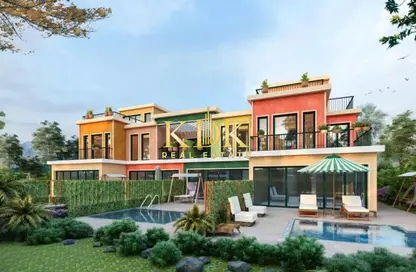 Townhouse - 4 Bedrooms - 5 Bathrooms for sale in Portofino - Damac Lagoons - Dubai