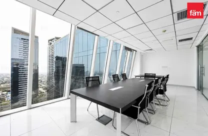 Office Space - Studio - 2 Bathrooms for rent in The Prism - Business Bay - Dubai