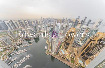 Apartment - 4 Bedrooms - 6 Bathrooms for rent in Cayan Tower - Dubai Marina - Dubai