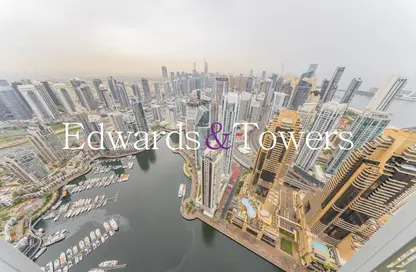 شقة - 4 غرف نوم - 6 حمامات للايجار في (برج كيان (إنفينيتي - دبي مارينا - دبي