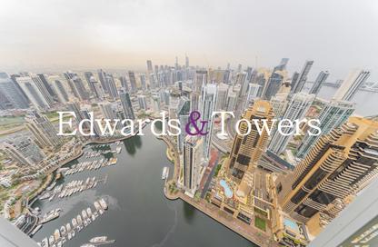 Apartment - 4 Bedrooms - 6 Bathrooms for rent in Cayan Tower - Dubai Marina - Dubai