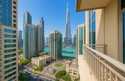 شقة - غرفة نوم - 1 حمام للايجار في بوليفارد سنترال 2 - أبراج بوليفارد سنترال - وسط مدينة دبي - دبي