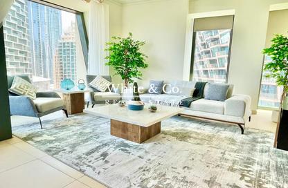 Apartment - 3 Bedrooms - 4 Bathrooms for rent in Burj Vista 1 - Burj Vista - Downtown Dubai - Dubai