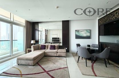 Apartment - 1 - 2 for rent in Upper Crest - Downtown Dubai - Dubai