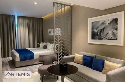 Apartment - Studio - 1 Bathroom for rent in Damac Maison Prive B - Damac Maison Prive - Business Bay - Dubai