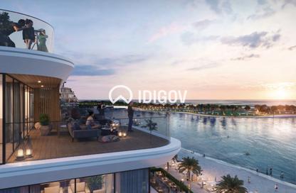 Apartment - 1 Bedroom - 1 Bathroom for sale in Coraline Beach Residences - Siniyah Island - Umm Al Quwain Marina - Umm Al Quwain