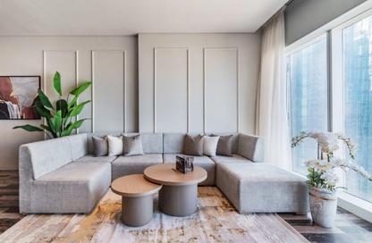 Apartment - 3 Bedrooms - 3 Bathrooms for rent in Damac Heights - Dubai Marina - Dubai