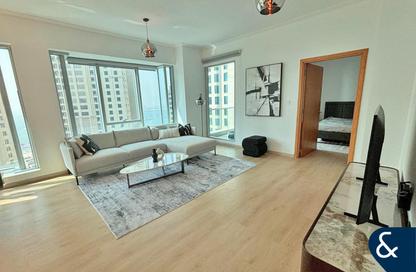 Apartment - 1 Bedroom - 2 Bathrooms for rent in Beauport Tower - Marina Promenade - Dubai Marina - Dubai