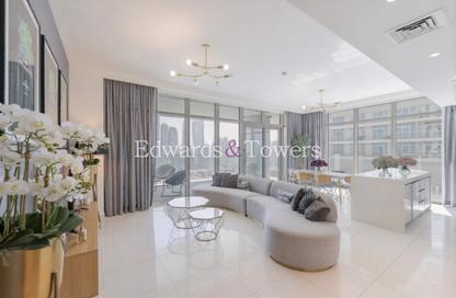 Apartment - 3 - 4 for rent in Sunrise Bay Tower 2 - Sunrise Bay - Emaar Beachfront - Dubai Harbour - Dubai