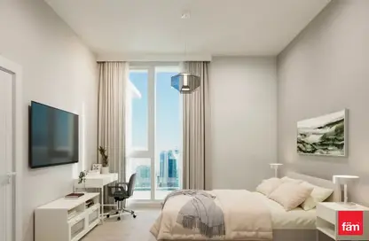 شقة - 1 حمام للبيع في برج سينشري - الخليج التجاري - دبي