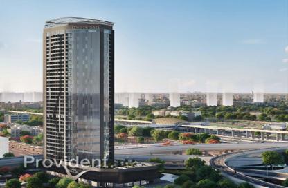 Apartment - Studio - 1 for sale in Franck Muller Vanguard - Dubai Marina - Dubai