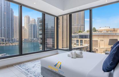 Apartment - 1 Bedroom - 2 Bathrooms for rent in Silverene Tower B - Silverene - Dubai Marina - Dubai Apartment - 1 Bedroom - 2 Bathrooms for rent in Silverene Tower B - Silverene - Dubai Marina - Dubai