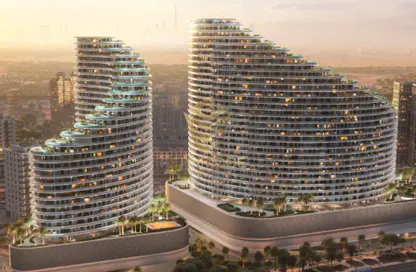 Apartment - Studio - 1 Bathroom for sale in Binghatti Skyflame 2 - Binghatti Skyflame - Majan - Dubai Land - Dubai