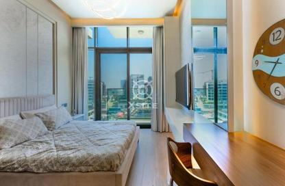 Apartment - Studio - 1 Bathroom for rent in Azizi Riviera 48 - Azizi Riviera - Meydan One - Meydan - Dubai