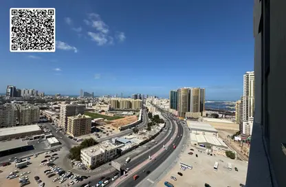 شقة - 2 غرف نوم - 2 حمامات للايجار في برج إس آر إس - الراشدية 1 - الراشدية - عجمان