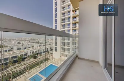 شقة - 2 غرف نوم - 3 حمامات للايجار في عزيزي بلازا - الفرجان - دبي