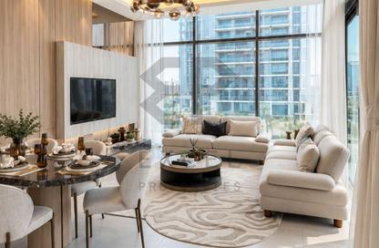 Apartment - 1 - 2 for sale in Estrella by Nexus - Majan - Dubai