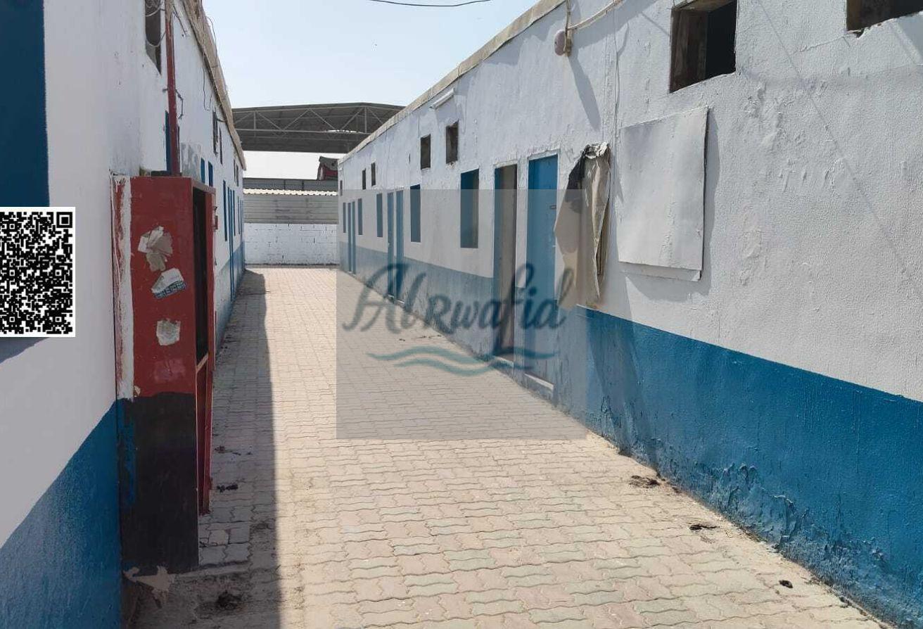 سكن عمال عالي السعة جاهز للإيجار