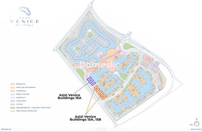 Apartment - Studio - 1 for sale in Azizi Venice 15 Building B - Azizi Venice 15 - Azizi Venice - Dubai South (Dubai World Central) - Dubai