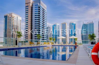Apartment - Studio - 1 Bathroom for rent in Safeer Tower - Dubai Marina - Dubai