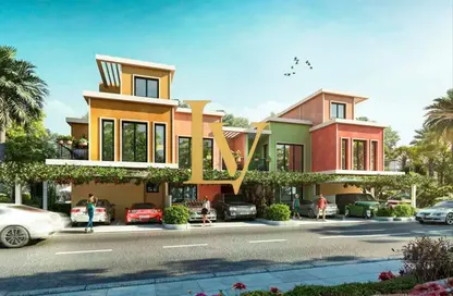 Townhouse - 4 Bedrooms - 4 Bathrooms for sale in Portofino - Damac Lagoons - Dubai