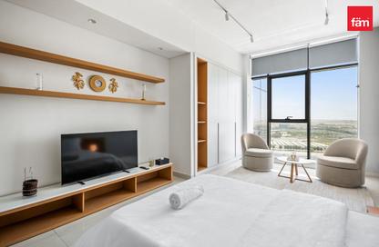 Apartment - Studio - 1 Bathroom for sale in Blue Waves Tower - Dubai Land Residence Complex - Dubai