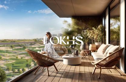 Apartment - 1 Bedroom - 2 Bathrooms for sale in Golf Greens 2 Tower B - Golf Greens 2 - Golf Greens - Damac Hills - Dubai