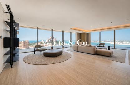 Apartment - 3 - 4 for rent in Serenia Living Tower 4 - Serenia Living - Palm Jumeirah - Dubai