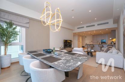 Apartment - 3 Bedrooms - 5 Bathrooms for rent in Marina Residences 6 - Marina Residences - Palm Jumeirah - Dubai