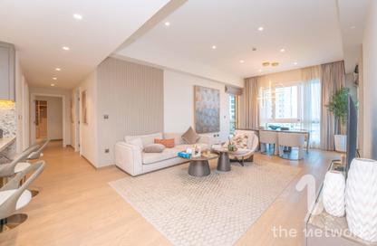 Apartment - 3 Bedrooms - 5 Bathrooms for rent in Marina Residences 6 - Marina Residences - Palm Jumeirah - Dubai