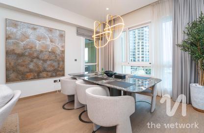 Apartment - 3 Bedrooms - 5 Bathrooms for rent in Marina Residences 6 - Marina Residences - Palm Jumeirah - Dubai