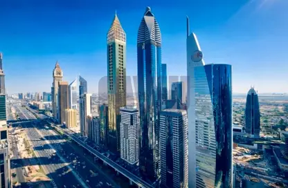 شقة - 1 حمام للايجار في المركز المالي برج السلام - شارع الشيخ زايد - دبي شقة - 1 حمام للايجار في المركز المالي برج السلام - شارع الشيخ زايد - دبي