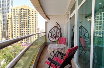 Apartment - 2 Bedrooms - 3 Bathrooms for rent in Al Rashidiya Towers - Al Rashidiya - Ajman Downtown - Ajman