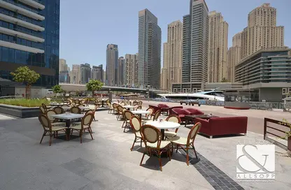 Apartment - 1 Bedroom - 1 Bathroom for rent in Silverene Tower B - Silverene - Dubai Marina - Dubai