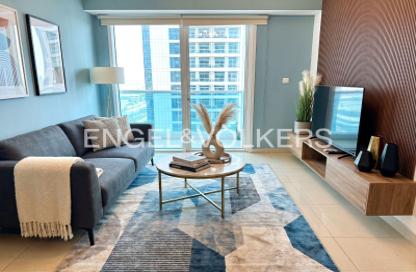 Apartment - 1 Bedroom - 2 Bathrooms for rent in Saba Tower 3 - JLT Cluster Q - Jumeirah Lake Towers - Dubai