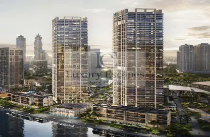 Apartment - Studio - 1 Bathroom for sale in Peninsula Four - Peninsula - Business Bay - Dubai