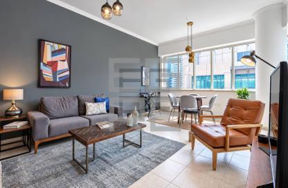 Apartment - 1 - 1 for rent in Al Majara 1 - Al Majara Towers - Dubai Marina - Dubai