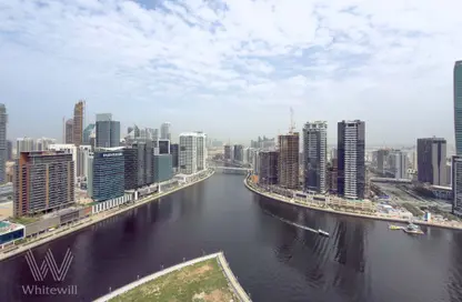 شقة - غرفة نوم - 1 حمام للبيع في بنينسولا ثري - بنينسولا - الخليج التجاري - دبي