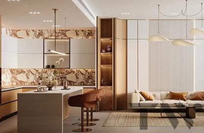 Apartment - 2 Bedrooms - 2 Bathrooms for sale in Binghatti Skyflame 2 - Binghatti Skyflame - Majan - Dubai Land - Dubai