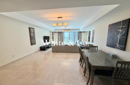 Apartment - 3 Bedrooms - 4 Bathrooms for rent in The Waves Tower B - The Waves - Dubai Marina - Dubai