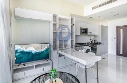 Apartment - Studio - 1 Bathroom for rent in Miraclz Tower by Danube - Arjan - Dubai