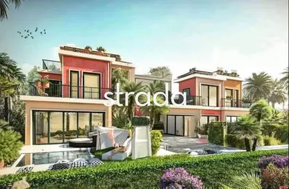 Townhouse - 3 Bedrooms - 3 Bathrooms for sale in Portofino - Damac Lagoons - Dubai
